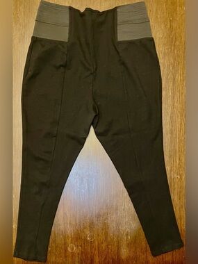 Eloquii Miracle Flawless Legging Black Ponte High Rise Stretch Plus Size 18